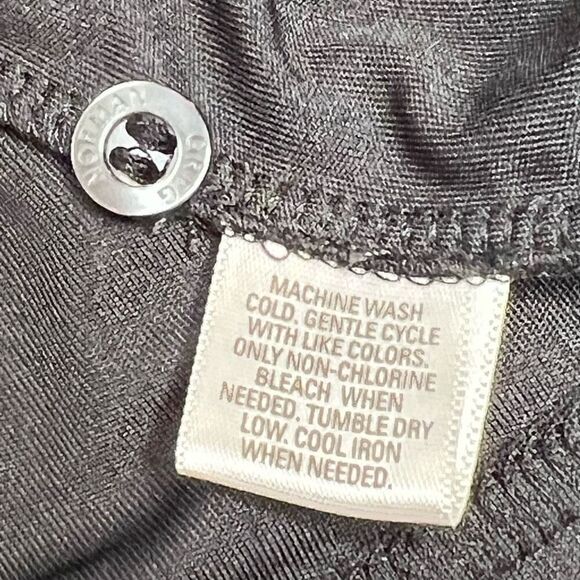 Greg Norman for Tasso Elba black houndstooth golf polo size L - Picture 8 of 9